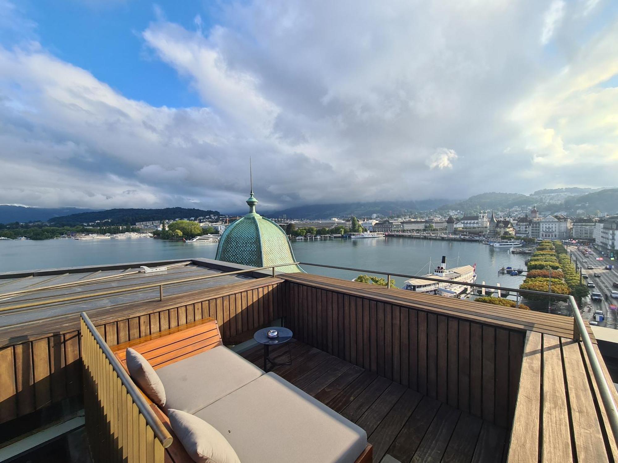 Lucerne Lake View Apartments Eksteriør billede