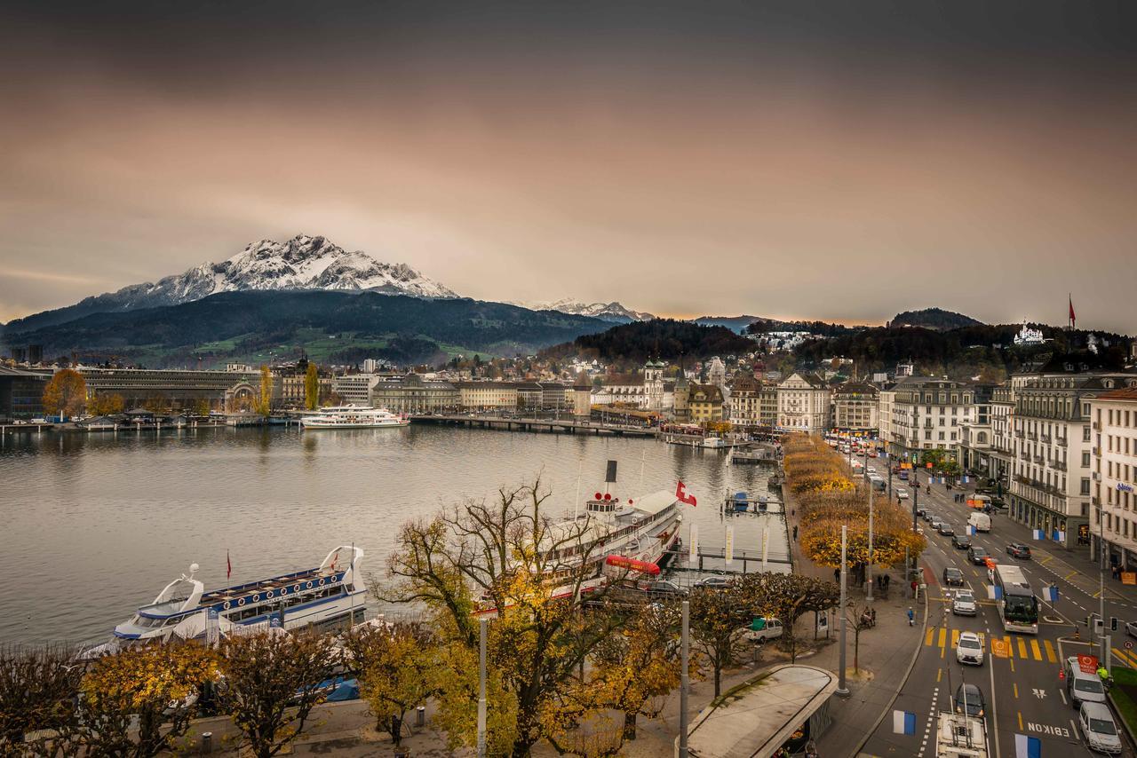 Lucerne Lake View Apartments Eksteriør billede