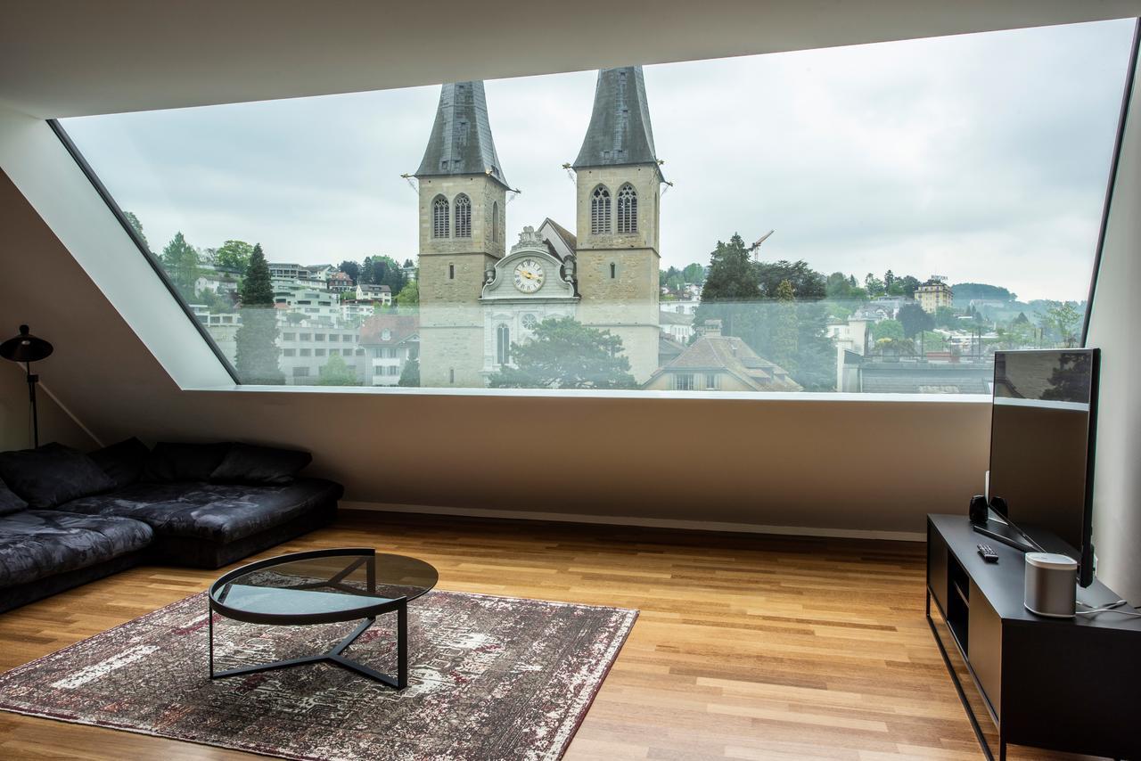 Lucerne Lake View Apartments Eksteriør billede