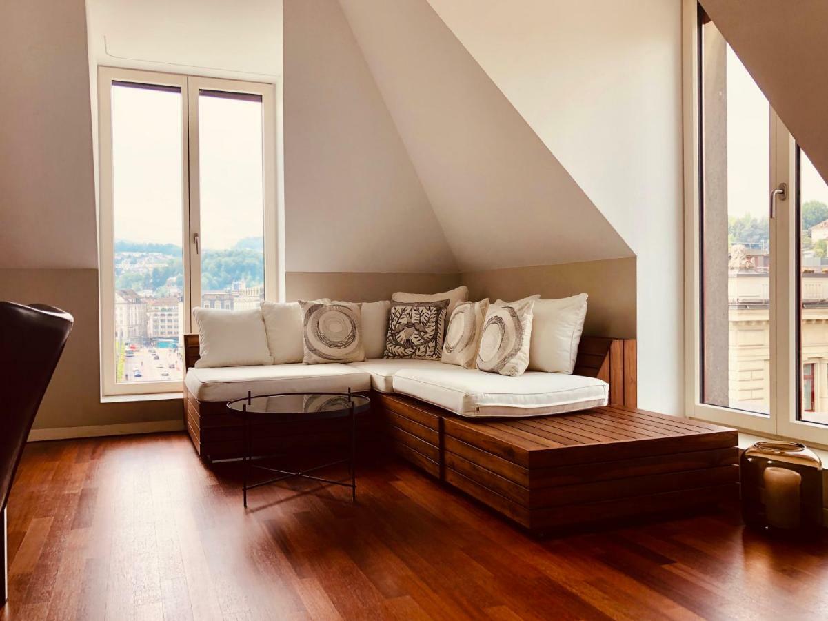 Lucerne Lake View Apartments Eksteriør billede